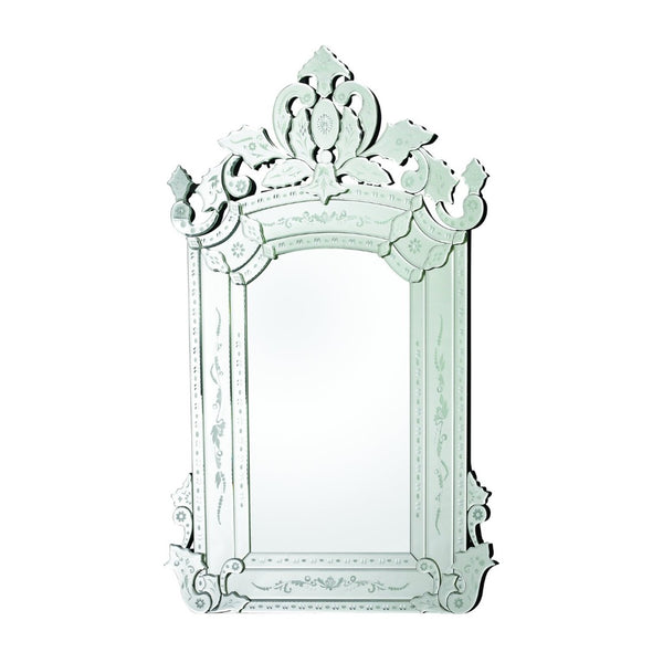 Atlas Billericay Wall Mirror – Venetian-Inspired Artistry with Hand-Crafted Glass, Ideal for Any Space MI11014-01