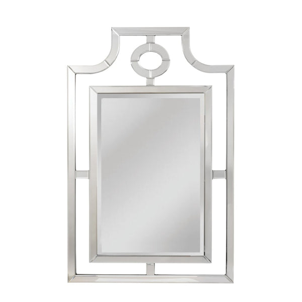 Atlas Bosworth Wall Mirror - Bold Rectilinear Frame, Versatile Design for Any Room, 30x46 Inches MI11018-01