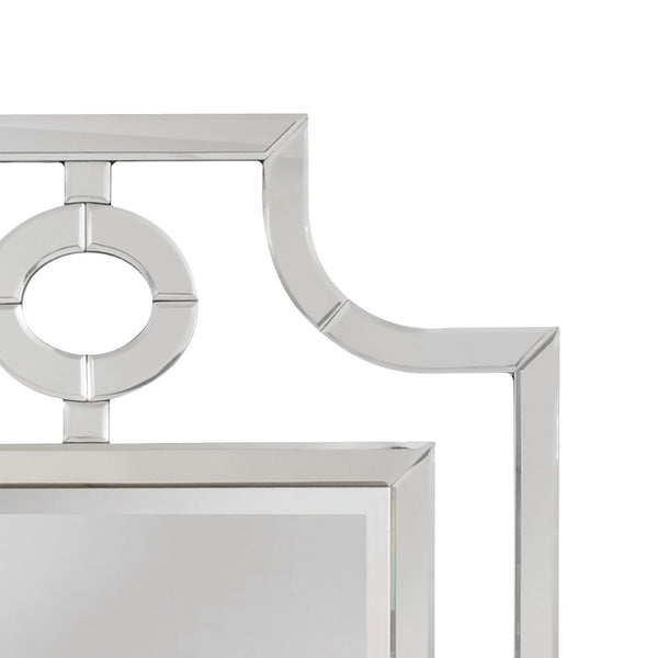 Atlas Bosworth Wall Mirror - Bold Rectilinear Frame, Versatile Design for Any Room, 30x46 Inches MI11018-01