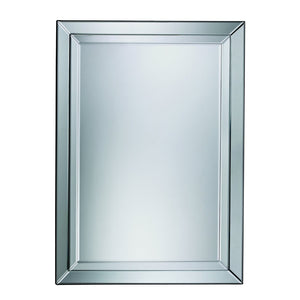 Atlas Canon Wall Mirror – Modern Minimalist Beveled Frame, Elegant Reflective Design for Any Room Decor MI11024-01
