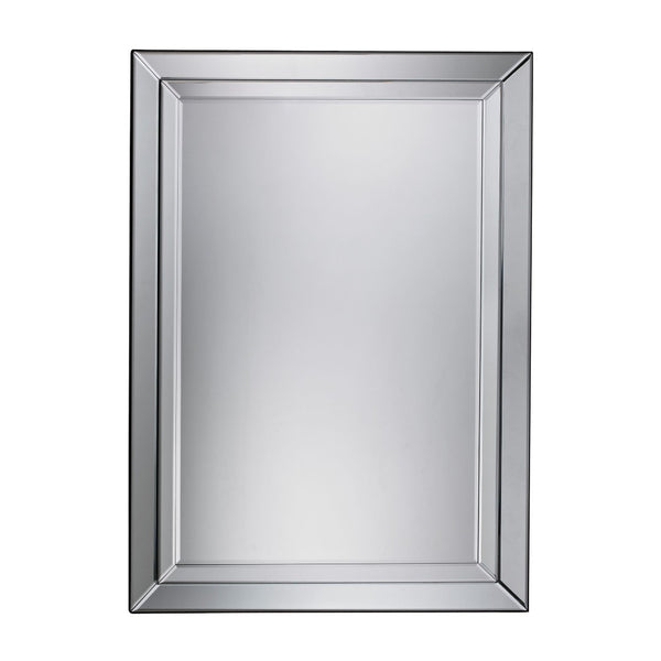 Atlas Canon Wall Mirror – Modern Minimalist Beveled Frame, Elegant Reflective Design for Any Room Decor MI11024-01