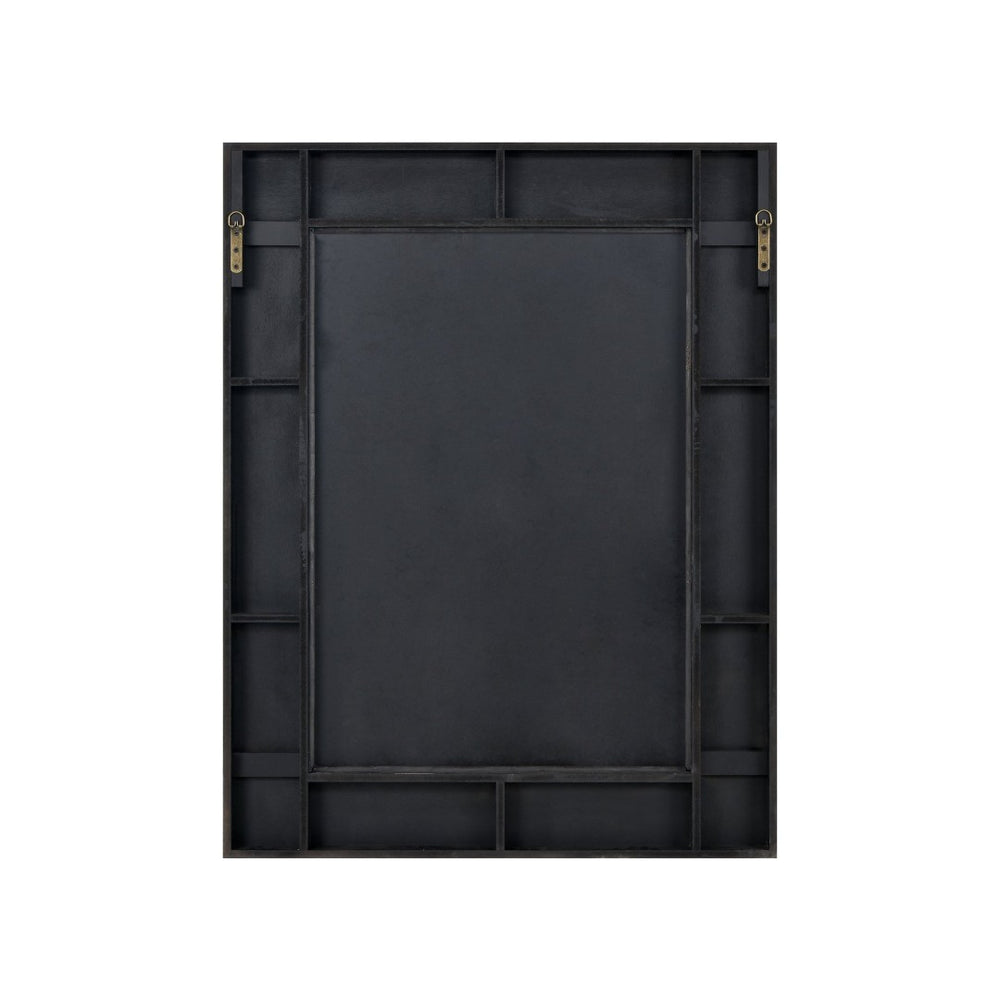 Atlas Derse Wall Mirror - Elegant Ivory Framed Mosaic Design for Modern & Coastal Home Décor Style MI11032-01