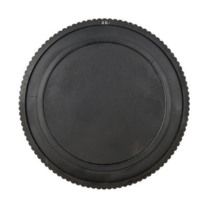 Atlas Ellipse Mirror - Vintage-Inspired Round Design with Scalloped Brass Frame for Timeless Home Elegance MI11036-01