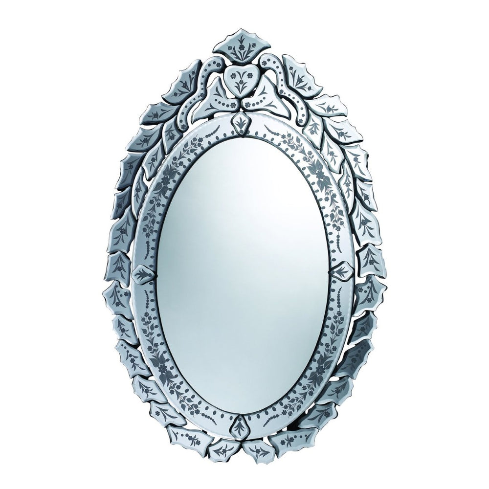 Atlas Erhart Decorative Wall Mirror – Slim Frameless Design for Entryways, Living Rooms & Bedrooms MI11037-01