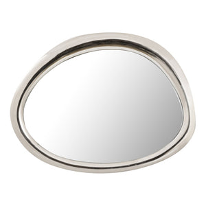 Atlas Hendricks Mirror - Midcentury-Inspired Design with Organic Frame for Timeless Home Elegance Polished Nickel MI11044-02