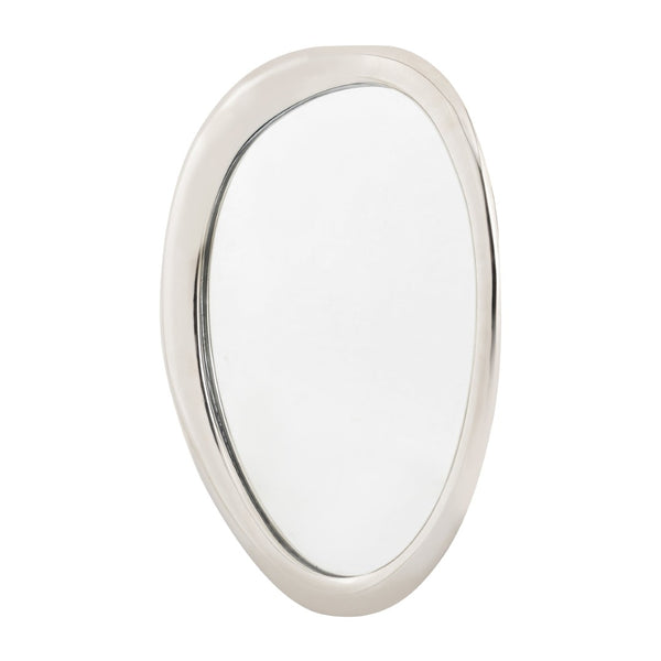 Atlas Hendricks Mirror - Midcentury-Inspired Design with Organic Frame for Timeless Home Elegance Polished Nickel MI11044-02
