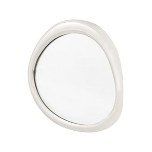 Atlas Hendricks Mirror - Midcentury-Inspired Design with Organic Frame for Timeless Home Elegance Polished Nickel MI11044-02
