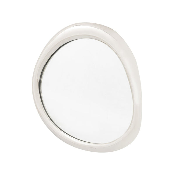 Atlas Hendricks Mirror - Midcentury-Inspired Design with Organic Frame for Timeless Home Elegance Polished Nickel MI11044-02