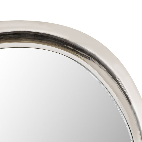 Atlas Hendricks Mirror - Midcentury-Inspired Design with Organic Frame for Timeless Home Elegance Polished Nickel MI11044-02