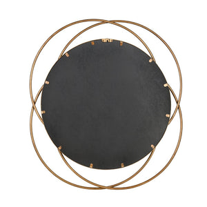 Atlas Jeno Wall Mirror - Sculptural Brass Ring Design for Contemporary Home Decor & Stylish Interiors MI11048-01
