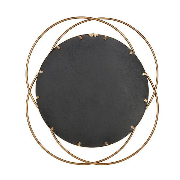 Atlas Jeno Wall Mirror - Sculptural Brass Ring Design for Contemporary Home Decor & Stylish Interiors MI11048-01