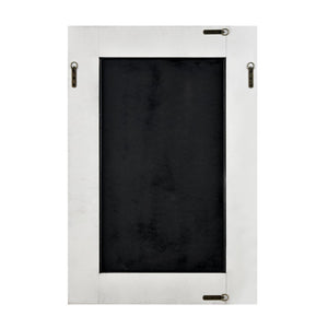Atlas Marla Wall Mirror - Elegant Rectangular Design with Stylish Scrollwork to Enhance Any Room Decor White MI11063-01
