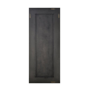 Atlas Marla Wall Mirror - Elegant Rectangular Design with Stylish Scrollwork to Enhance Any Room Decor Black MI11063-02