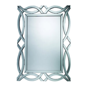 Atlas Miramar Wall Mirror - Elegant 32" x 42" Accent for Modern & Coastal Spaces, Enhances Light & Depth MI11066-01