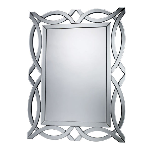 Atlas Miramar Wall Mirror - Elegant 32" x 42" Accent for Modern & Coastal Spaces, Enhances Light & Depth MI11066-01