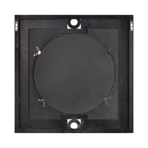 Atlas Nollen Coastal-Inspired Wall Mirror - Porthole Design in Weathered Brown for Any Room Decor MI11069-01