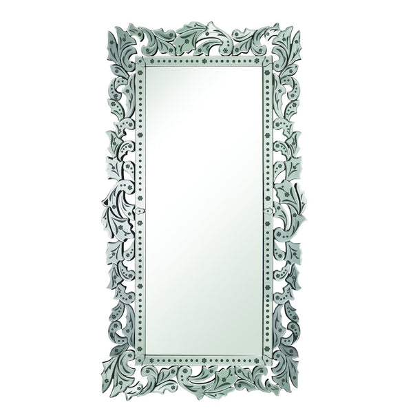 Atlas Reede Venetian Full Length Mirror – Elegant Wall-Mounted Decor with Classic Etching & Modern Style MI11074-01