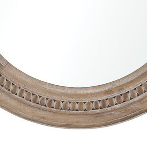 Atlas Riverrun Coastal Charm Wall Mirror – Handcrafted Fir Wood, Driftwood Finish, Perfect for Any Room Decor MI11077-01