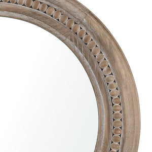 Atlas Riverrun Coastal Charm Wall Mirror – Handcrafted Fir Wood, Driftwood Finish, Perfect for Any Room Decor MI11077-01