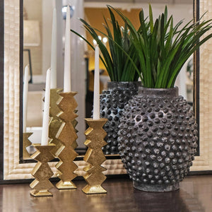 Atlas Sana Mirror - Elegant Rectangular Wall Decor with Glossy Ivory Finish and Striking Black Edges MI11078-01