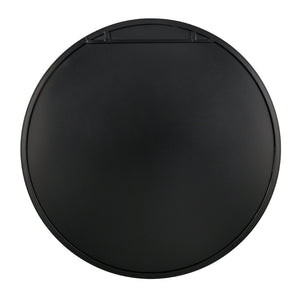Atlas Delk Oversized Round Mirror - Elegant Polished Brass Frame for Modern Entryway & Living Spaces MI11092-01