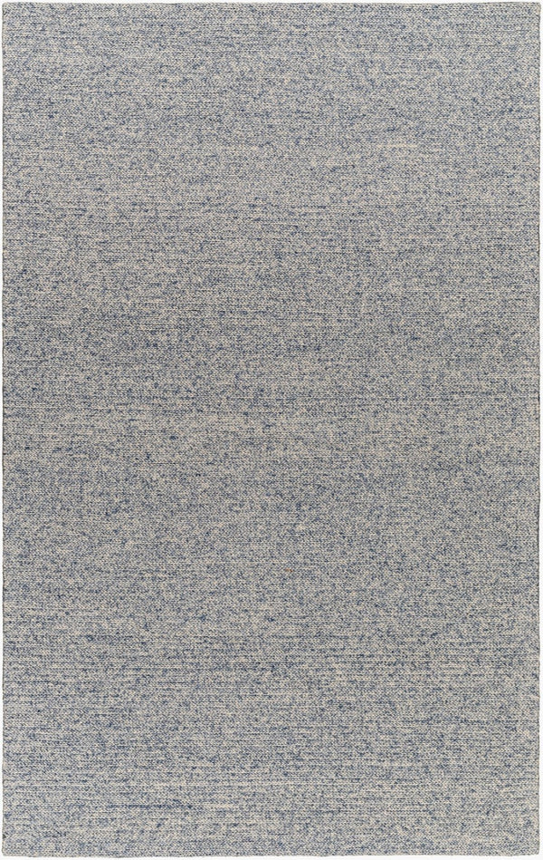 Livabliss Mia Handwoven Wool Flatweave Area Rug Artisan Crafted in India for Any Room Beige, Blue 9' x 12' MIA2300-912