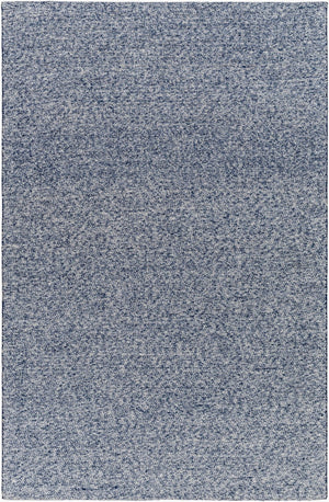 Livabliss Mia Handwoven Wool Flatweave Area Rug for Living Room Bohemian or Scandinavian Decor Blue 10' x 14' MIA2303-1014