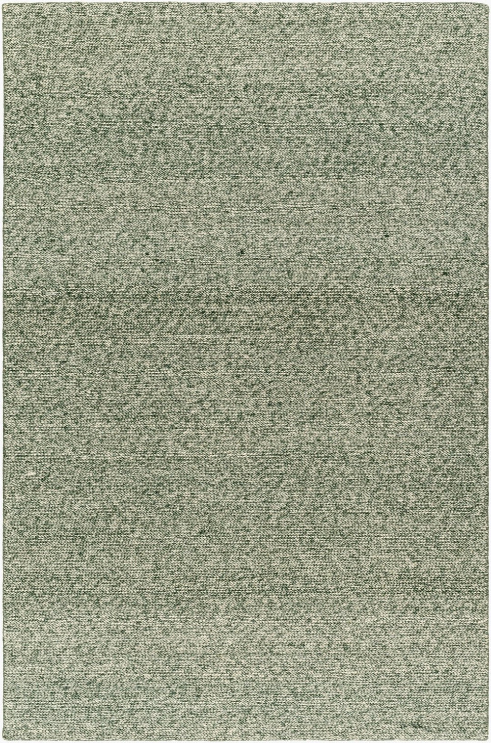 Livabliss Mia Handwoven Wool Flatweave Area Rug for Large Living Dining Rooms Artisan India Medium Green, B 9' x 12' MIA2304-912