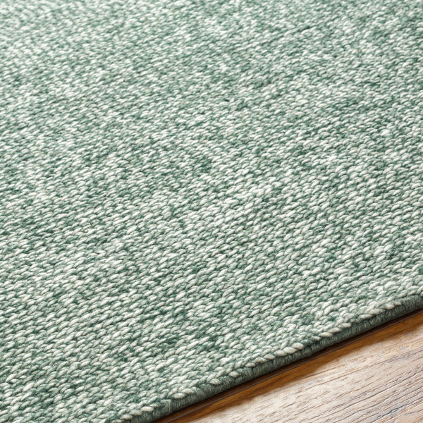 Mia MIA-2304 9' x 12' Handmade Rug MIA2304-912  Medium Green, Beige Surya