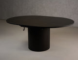 VIG Furniture Modrest Miami - Modern Black Oak Round Dining Table With Extension VGME121254-DT-BLK