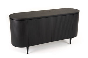 VIG Furniture Modrest Miami - Modern Black Oak Buffet VGME121260-BUF-BLK