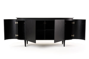 VIG Furniture Modrest Miami - Modern Black Oak Buffet VGME121260-BUF-BLK