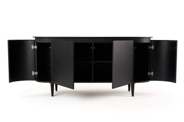 VIG Furniture Modrest Miami - Modern Black Oak Buffet VGME121260-BUF-BLK