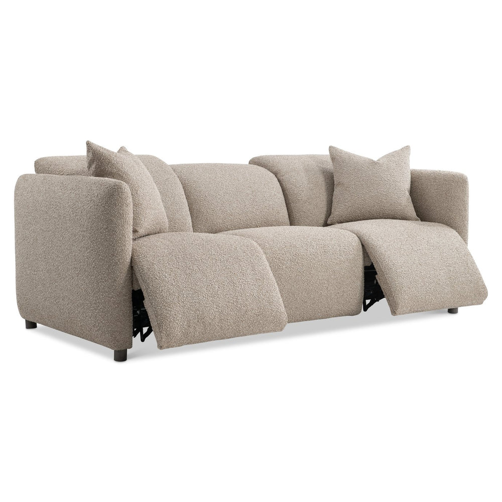 Bernhardt Bernhardt Modern Luc Power Motion Sofa With High Sheltering Arms, Pop-Up Headrests & Durable Upholstery B557RO