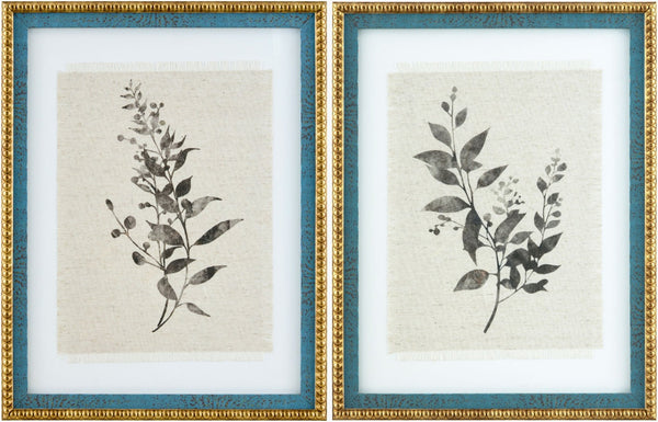 Livabliss Midsummer Pastoral Landscape Framed Wall Art Country Cottage Accent for Any Room MIDS001-SET