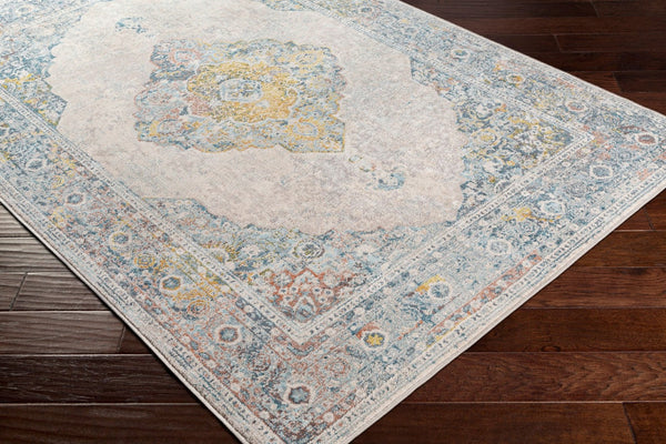 Livabliss Mediterranean Inspired Polyester Area Rug with Warm Subtle Pattern for Large Living Spaces MIE1001-81012