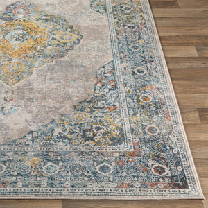 Livabliss Mediterranean Inspired Polyester Area Rug with Warm Subtle Pattern for Large Living Spaces MIE1001-81012