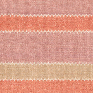 Surya Miguel 2'6" X 8' Handmade Wool Rug - Modern Decor, Durable Design, No Pile, Spot Clean, Warranty Included Rust Wool Mig5001-913