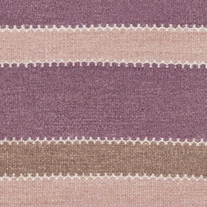 Surya Miguel 2'6" X 8' Handmade Wool Rug - Modern Decor, Durable Design, No Pile, Spot Clean, Warranty Included Mauve Wool Mig5002-268