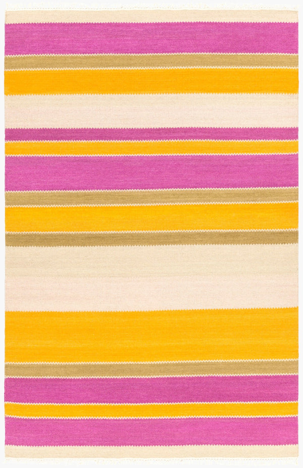 Surya Miguel 2'6" X 8' Handmade Wool Rug - Modern Decor, Durable Design, No Pile, Spot Clean, Warranty Included Burnt Orange Wool Mig5003-913