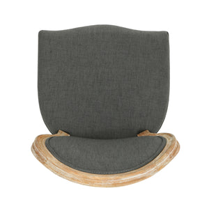 English Elm Christopher Knight Home® - Kd Dining Chair - Timeless French Country Elegance With Upholstered Comfort For Your Dining Room 60352.00BCDGRY