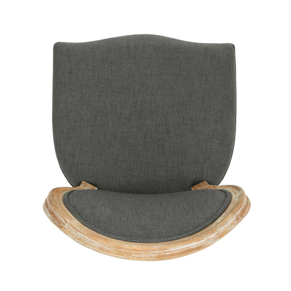 English Elm Christopher Knight Home® - Kd Dining Chair - Timeless French Country Elegance With Upholstered Comfort For Your Dining Room 60352.00BCDGRY