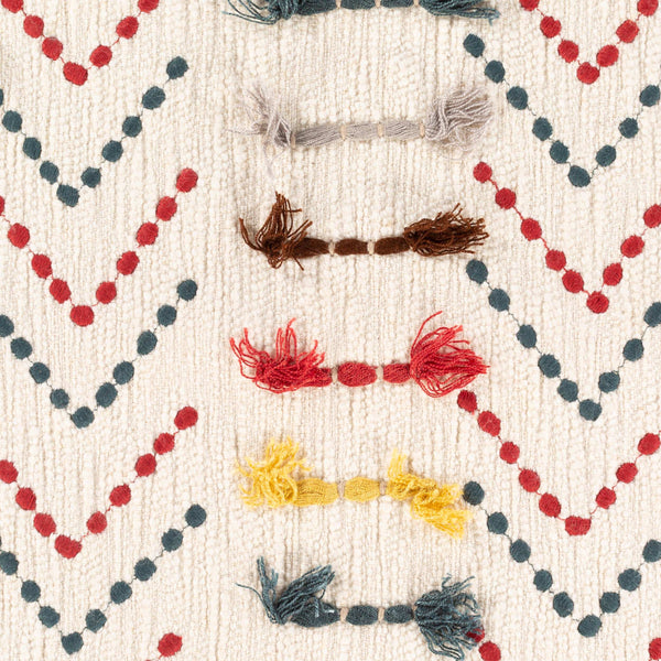 Surya Minka Chic 18" Accent Pillow In Luxurious Cotton - Timeless Style For Effortless Home Elegance! Red Cotton,Cotton Mik001-1818p