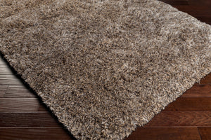 Surya Milan 2' X 3' Hand-woven Area Rug - Plush New Zealand Wool Blend For Modern Home Decor And Comfort Charcoal Nz Wool,Polyester Mil5002-23