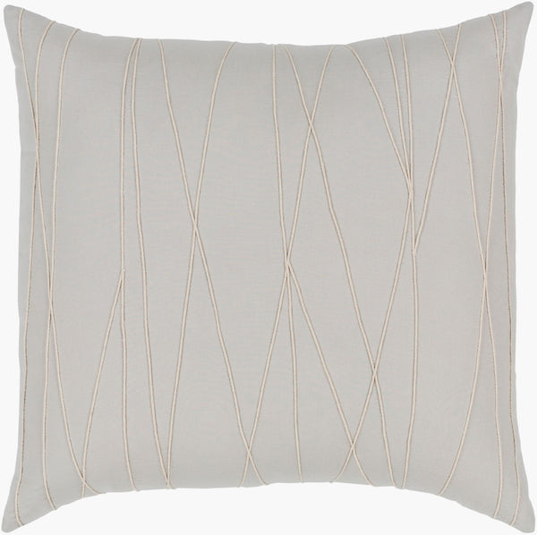 Livabliss Mio Cotton Pillow Sham Soft Breathable Fabric for Modern Bedroom Bedding Decor MIO1000-ES