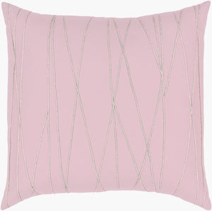 Surya Mio Modern 100% Cotton Sham - Cozy Bedding Upgrade For Stylish Bedrooms, Easy Care & Soft Comfort Lilac Cotton,Cotton Mio1001-es