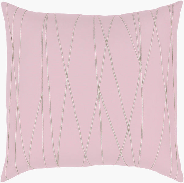 Surya Mio Modern 100% Cotton Sham - Cozy Bedding Upgrade For Stylish Bedrooms, Easy Care & Soft Comfort Lilac Cotton,Cotton Mio1001-es