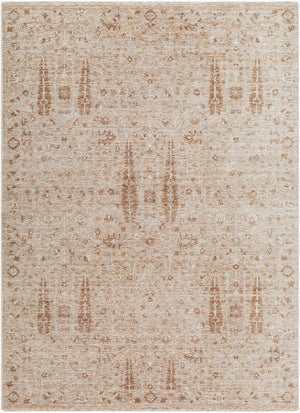 Livabliss Misterio Turkish Machine Woven Polyester Area Rug with Fringe for Large Living Rooms Tan, Cream 12' x 15'7" MIP2302-12157