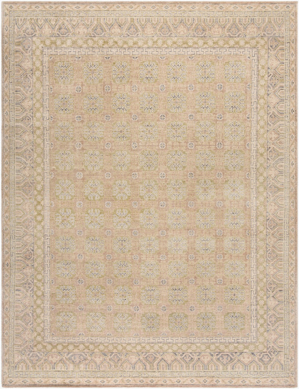 Surya Marisa Handmade Wool Rug 2' X 3' - Charming French Country Cottage Style For Cozy High-traffic Areas Beige Wool Mir2300-23