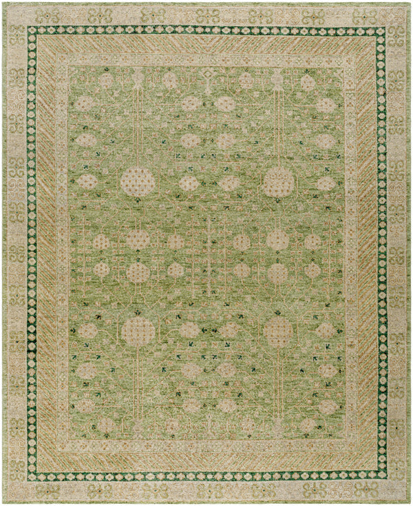 Marisa MIR-2301 9' x 12' Handmade Rug MIR2301-912  Warm Grey, Ash, Sage Surya